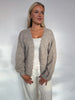 Emmash taupe oversized cardigan