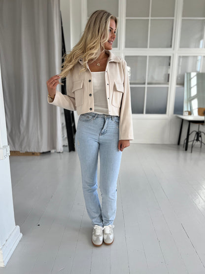 Syma beige Jacket (1433)