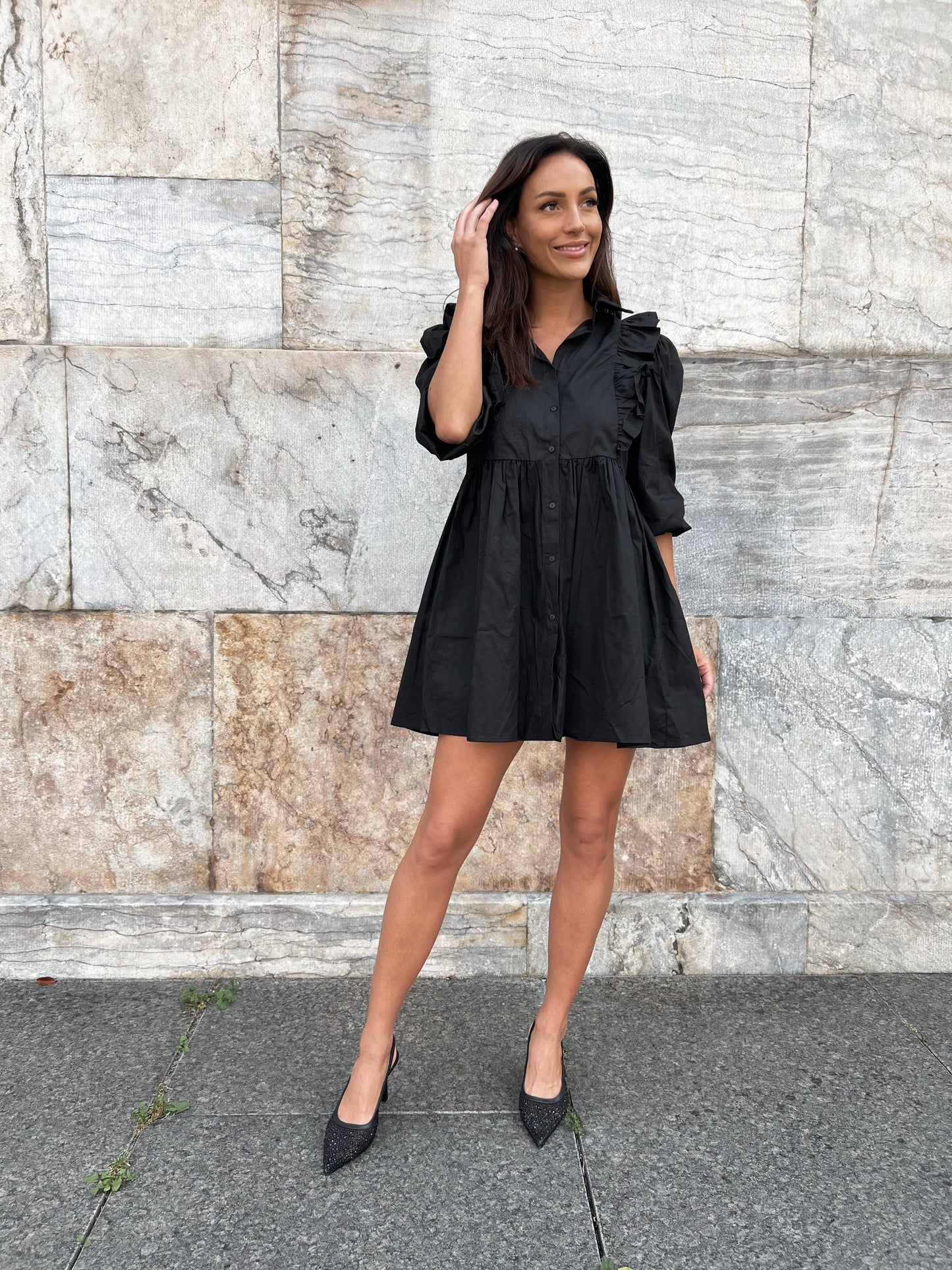 Luzabelle little shirt dress (8521)