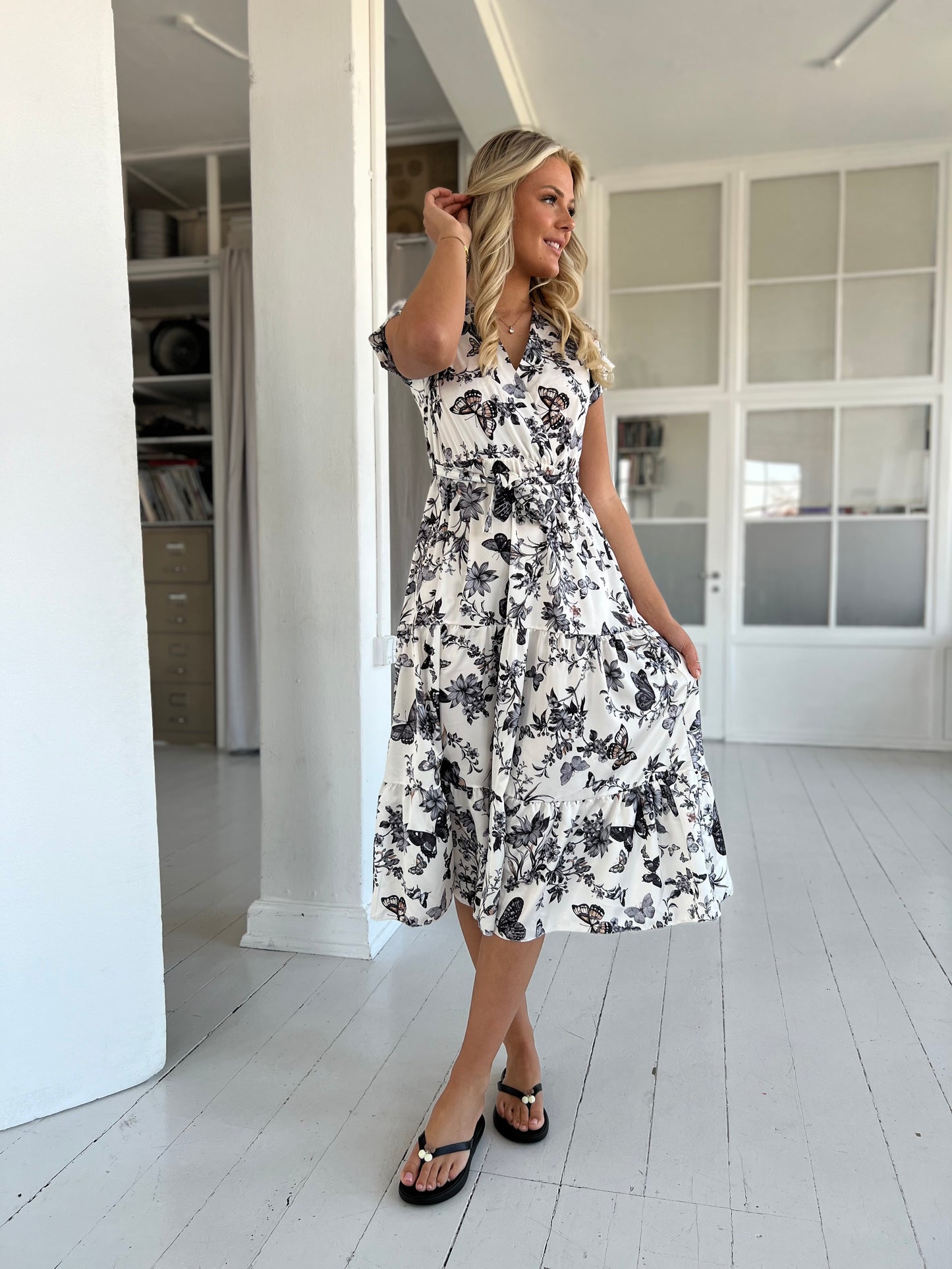 Aaberg Exclusive marine butterfly dress