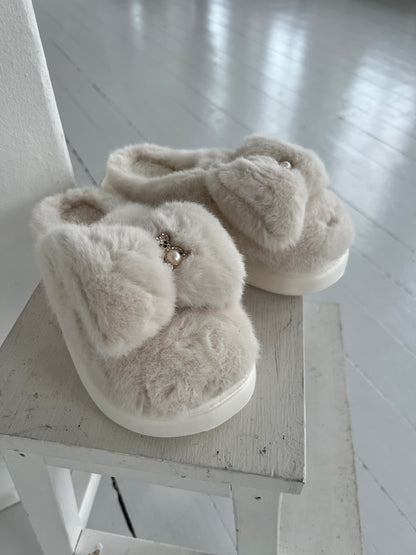 Mulanka Fur Plush Lined Slippers (12)