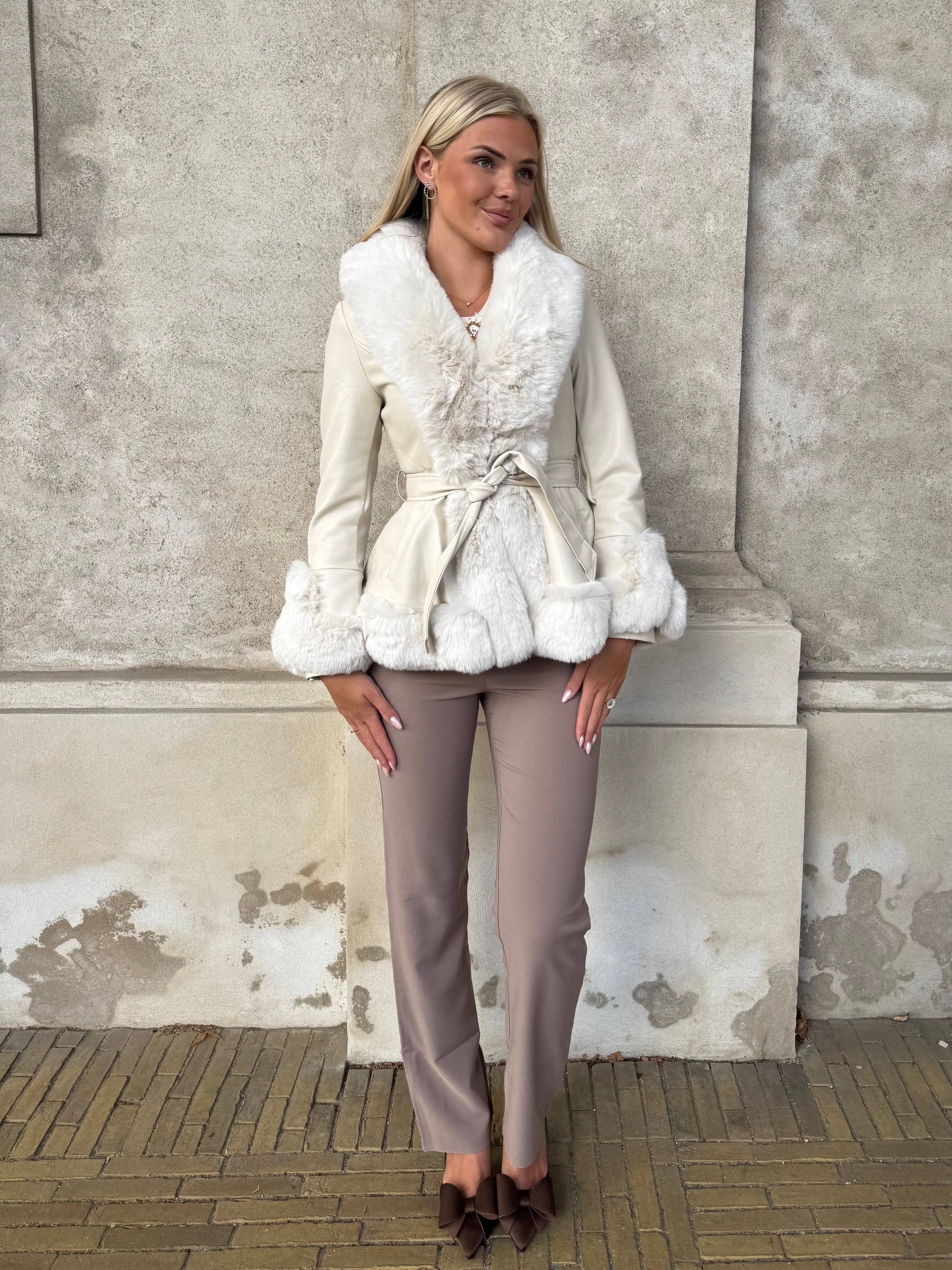 Flam White jacket