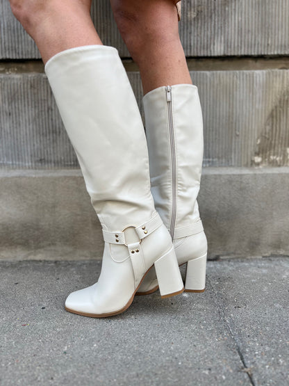 Ideal Beige boots (6313)