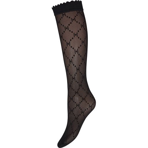 Hype The Detail Knee high sort fra webshoppen Aaberg Copenhagen