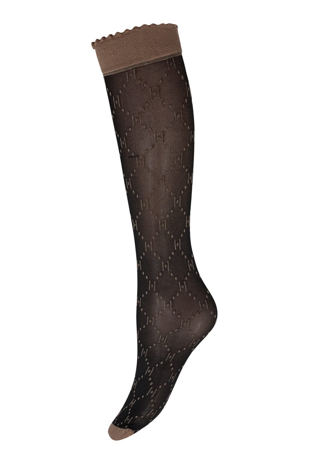 Hype The Detail Knee high brun fra webshoppen Aaberg Copenhagen