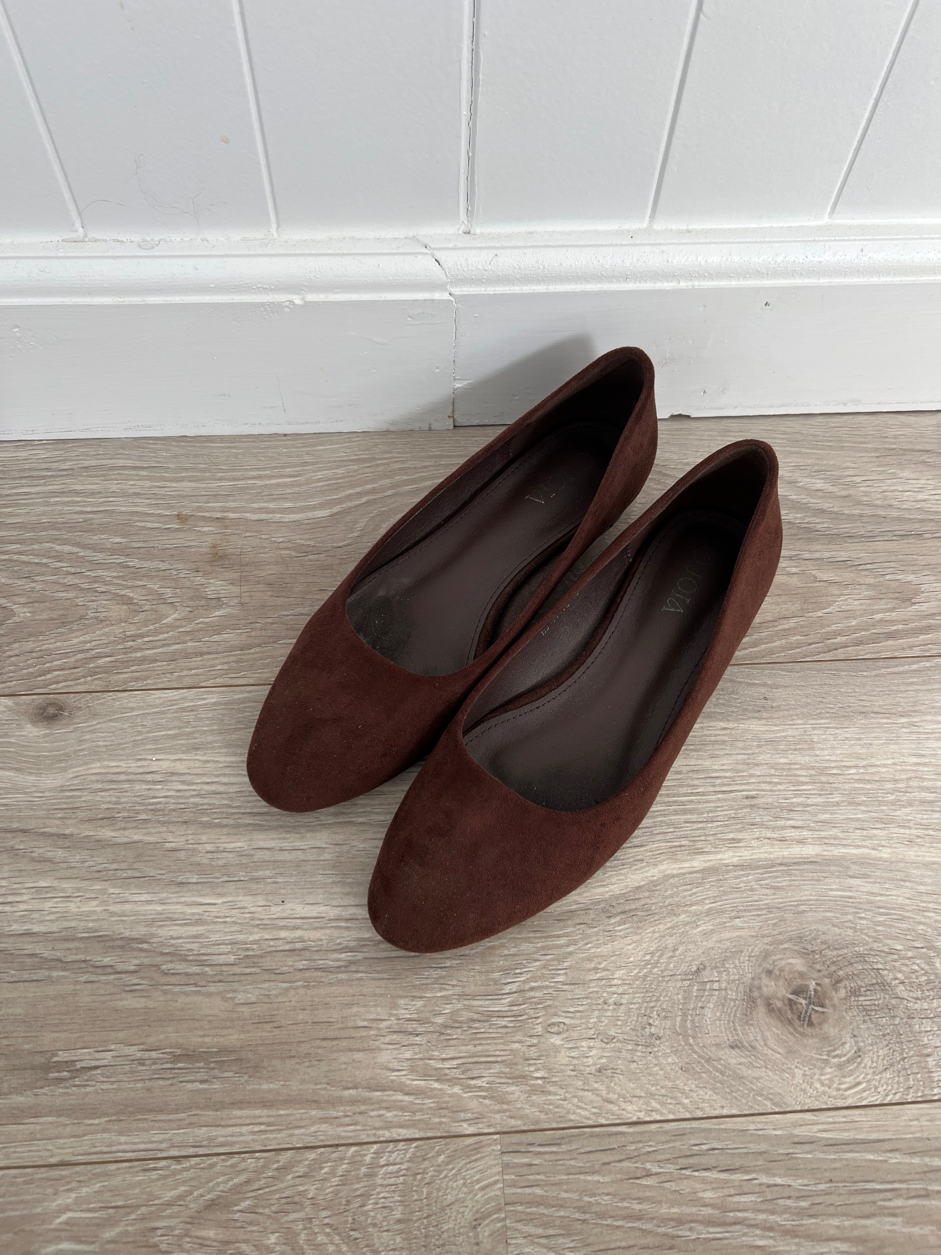 Joia dark brown ballerine
