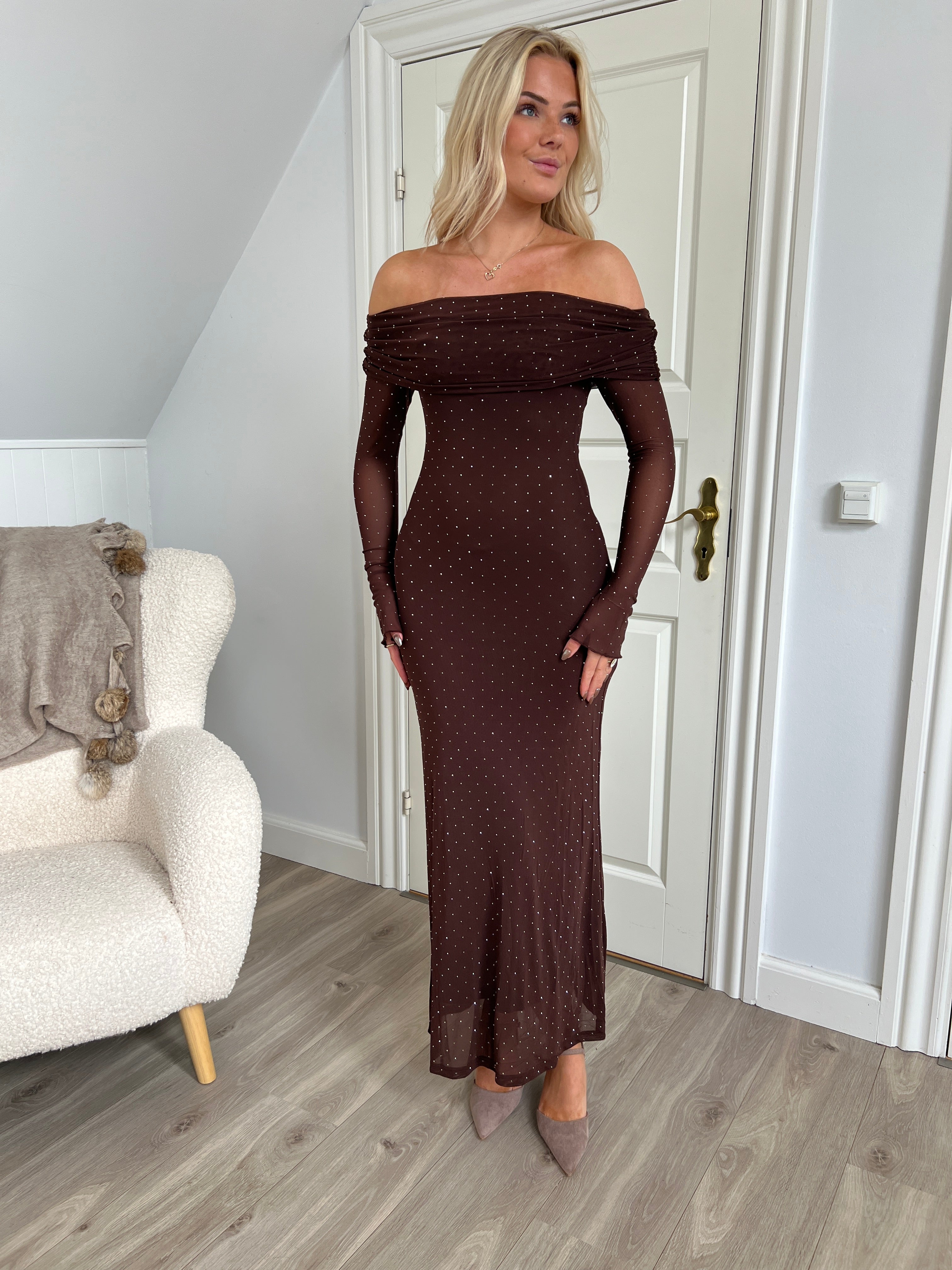 Eight luxe rhinestone dress - Åberg Copenhagen