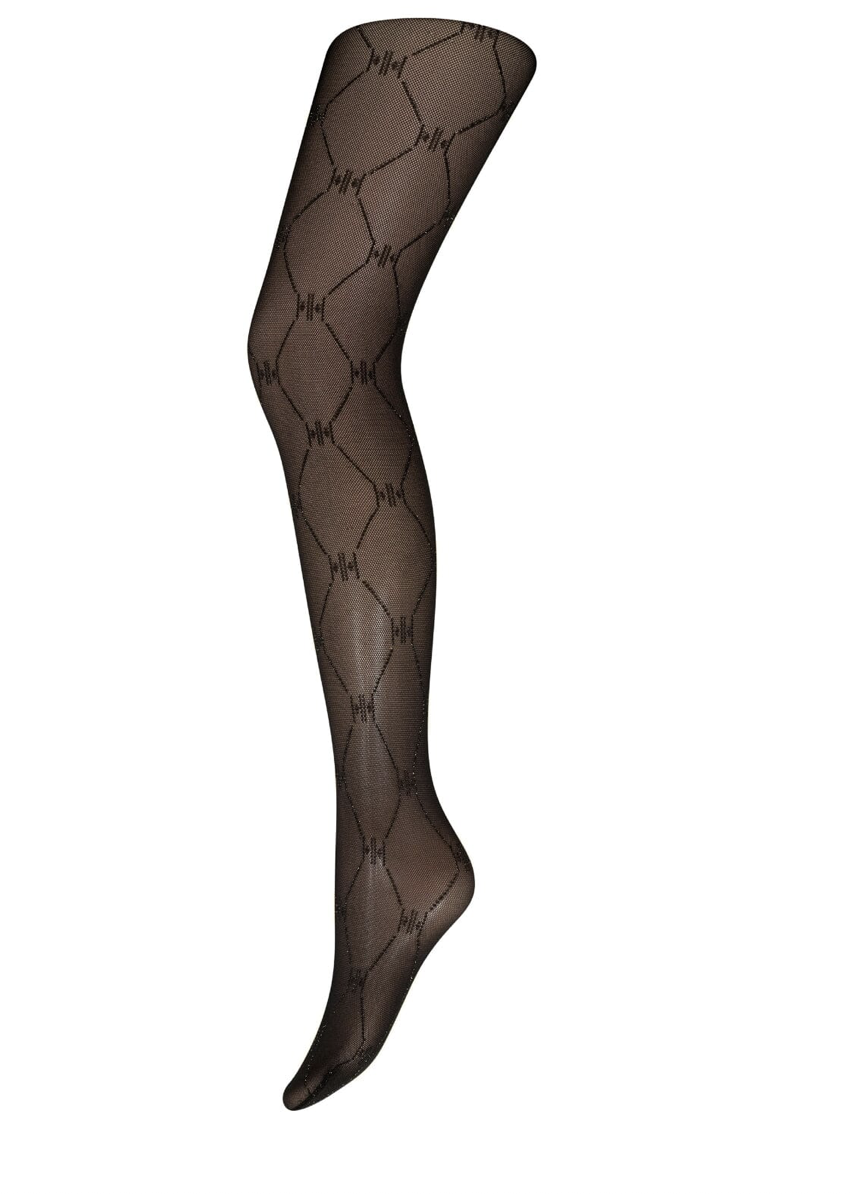 Hype The Detail-Htd Tights W/Lurex Hh 25App 16051-77 golden fra webshoppen Aaberg Copenhagen