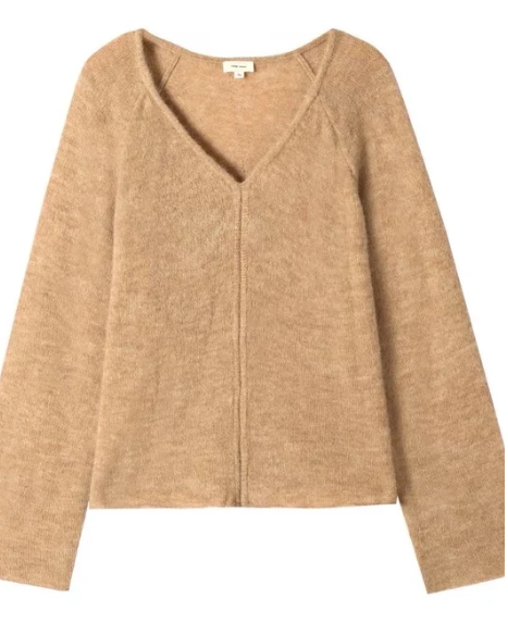 Atelier beige sweater fra webshoppen Aaberg Copenhagen
