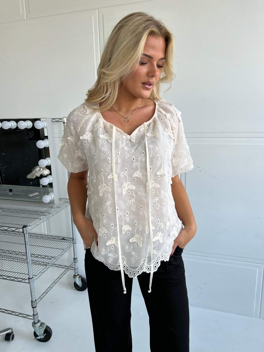 Azaka butterfly blouse - Aaberg DK