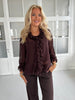 Azaka choko ruffle shirt