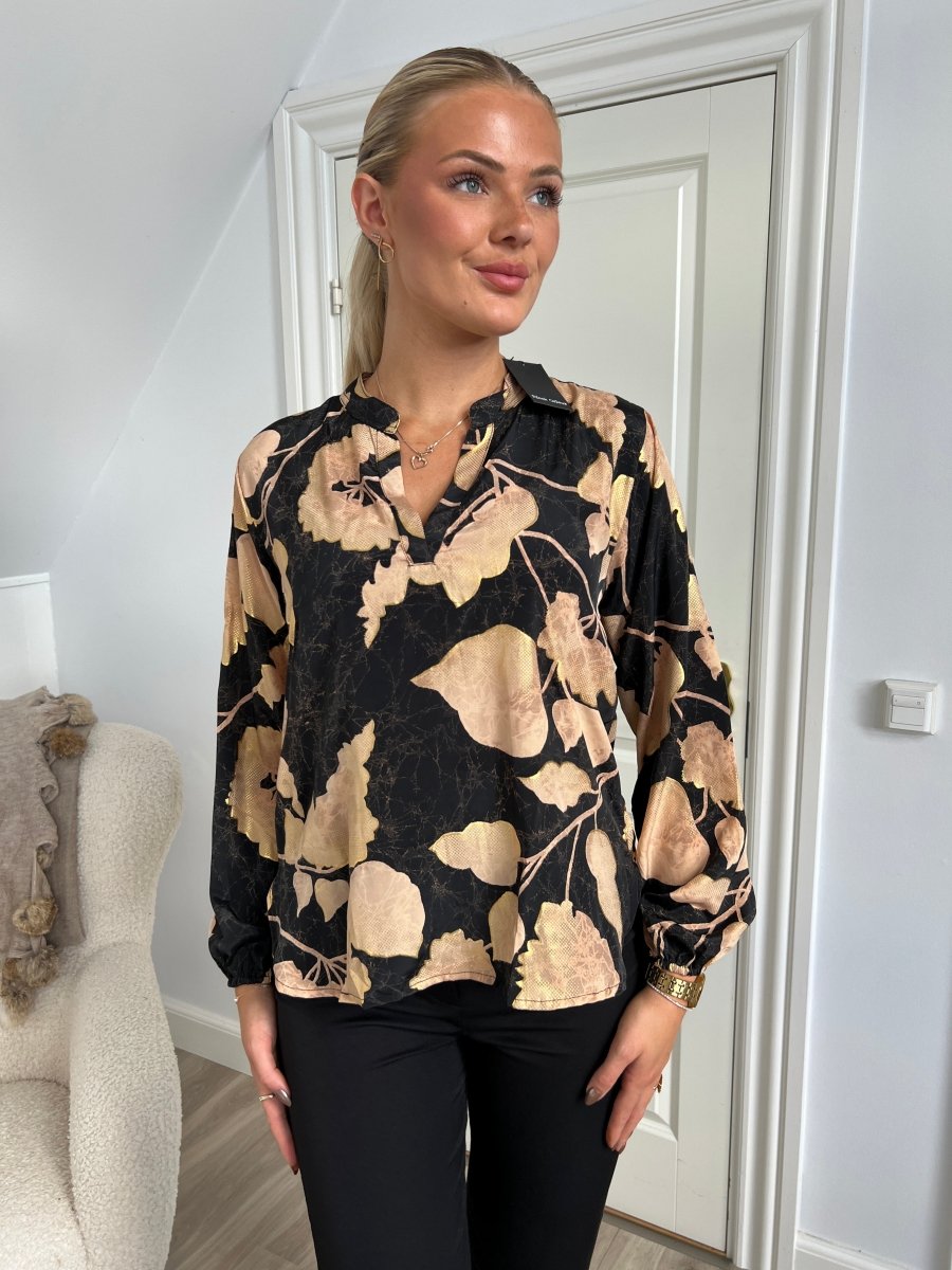BCLUNA blouse - Fall Leaf - Aaberg DK