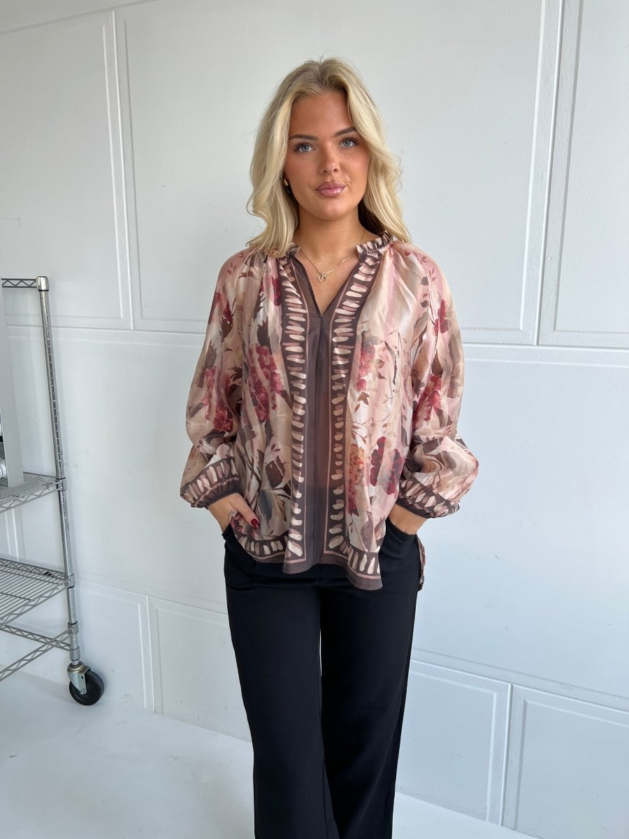 BCROSEWOOD BLOUSE - Aaberg DK