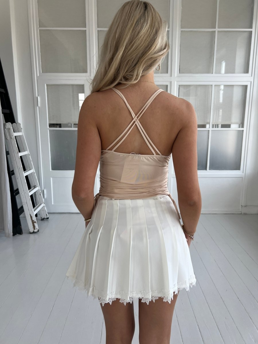 By Swan soft beige top - Aaberg DK