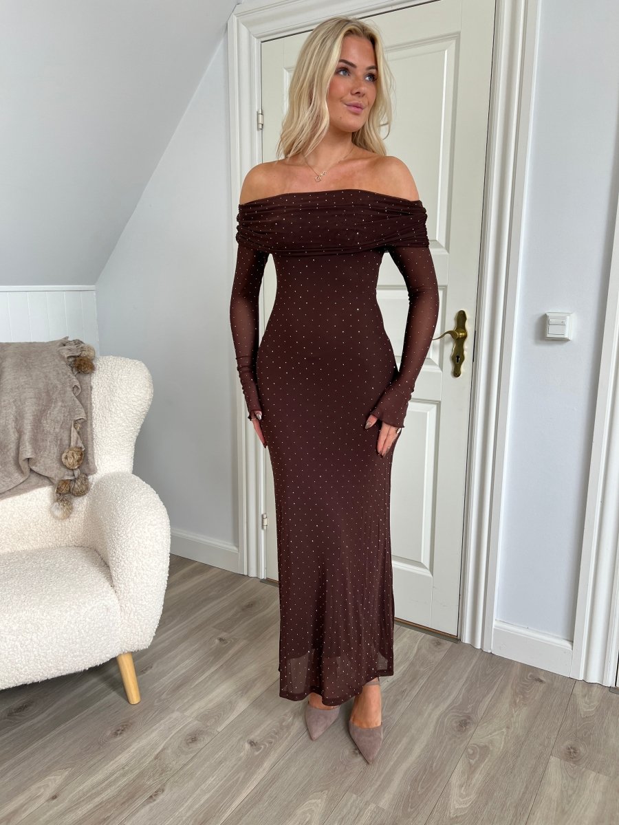 Eight luxe rhinestone dress - Aaberg DK