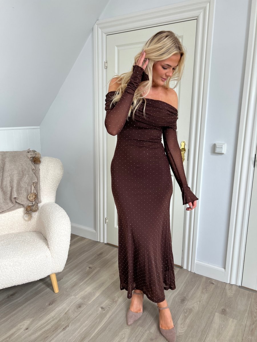 Eight luxe rhinestone dress - Aaberg DK