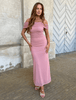 Eight luxe rose maxi dress