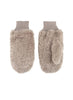 Ella taupe fake fur vanter