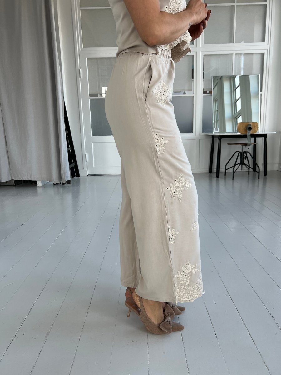 Flam beige bohemian set - Aaberg DK