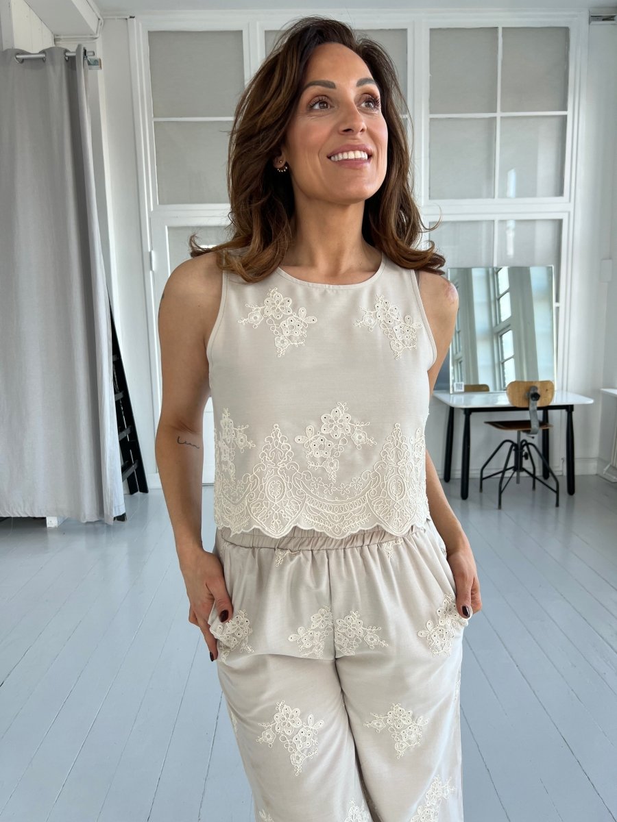 Flam beige bohemian set - Aaberg DK