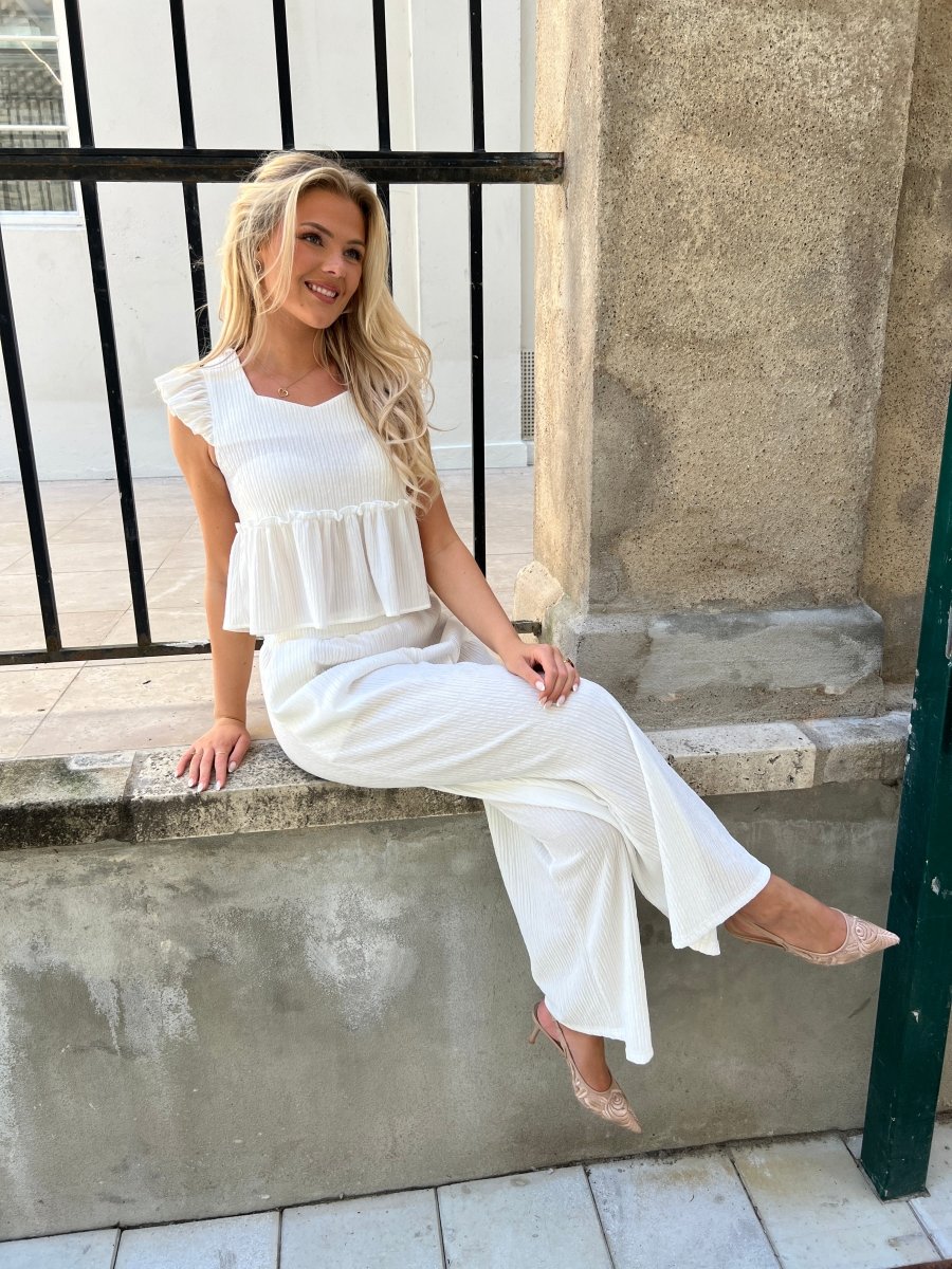 Flam Pearl White set - Aaberg DK