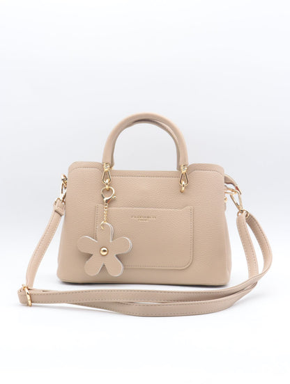 Flora beige handbag (6931) fra webshoppen Aaberg Copenhagen