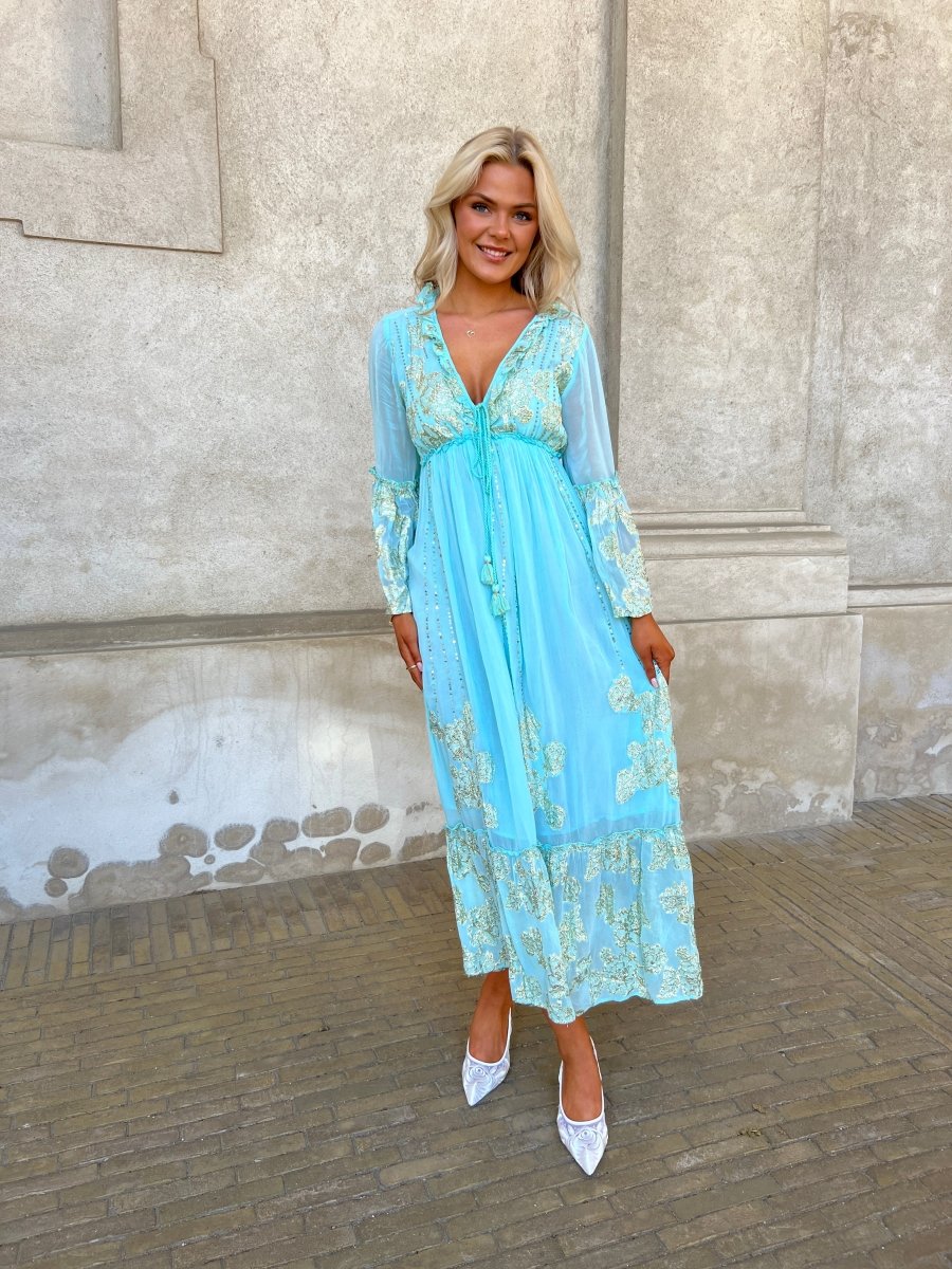 GD golden days turkis bohemian dress - Aaberg DK