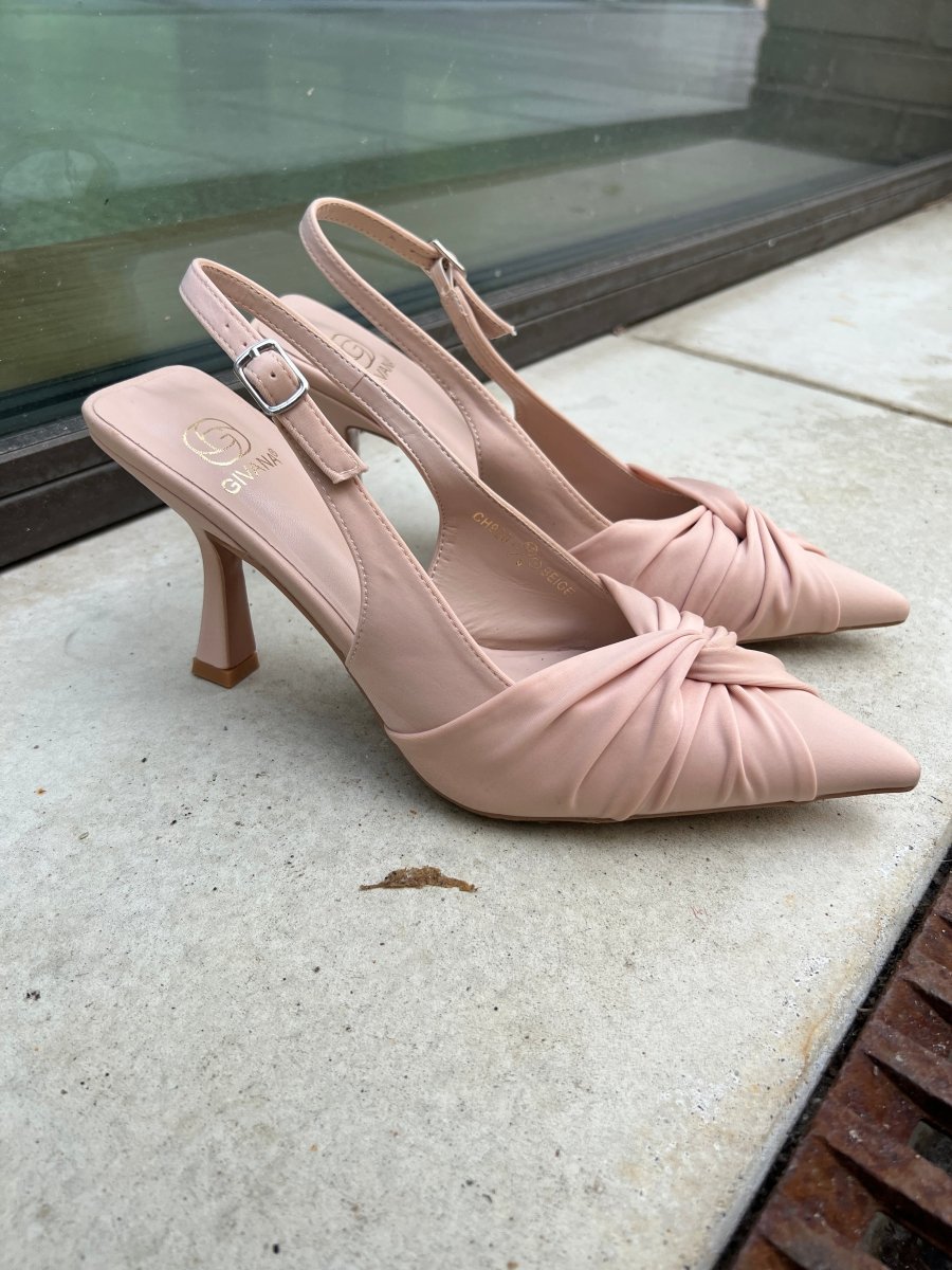 Givana beige heel - Aaberg DK