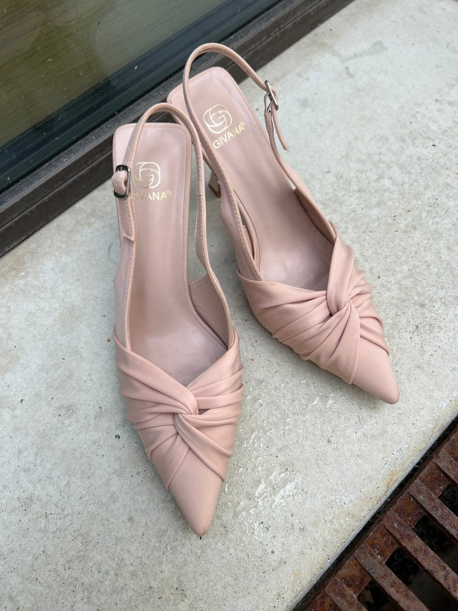 Givana beige heel - Aaberg DK