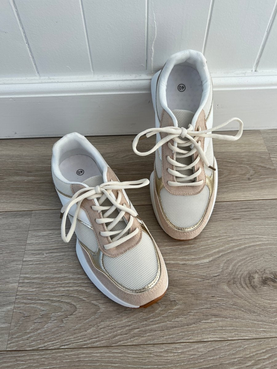 Joia beige sneakers - Aaberg DK