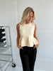 Kilky beige wave top