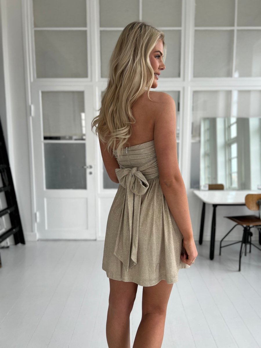Lucce golden dress - Aaberg DK
