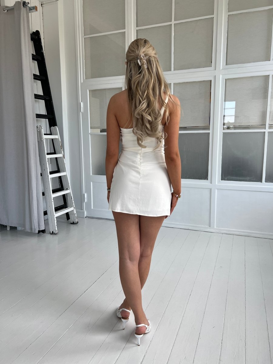 Lucce one shoulder wrap dress - Aaberg DK