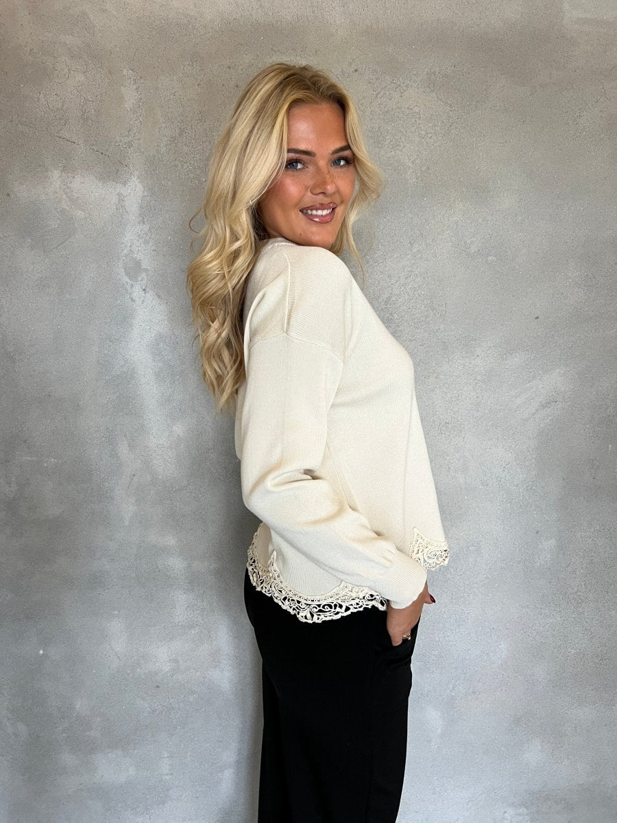 May beige knit - Aaberg DK