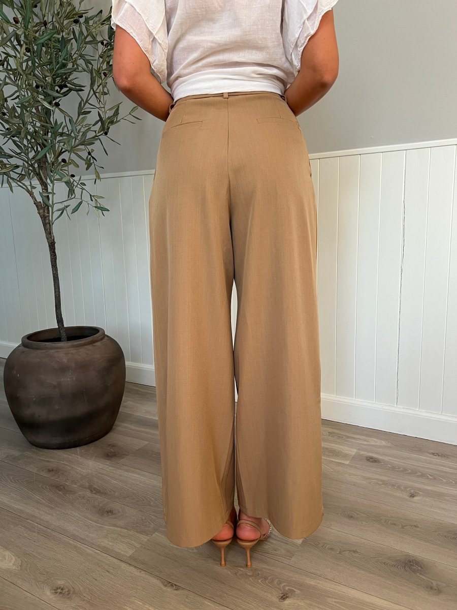 Mochy High wasted wide leg pants - Aaberg DK