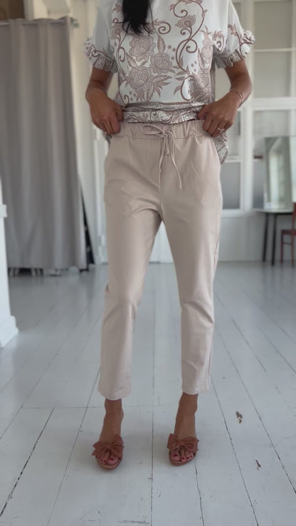 LM beige pants