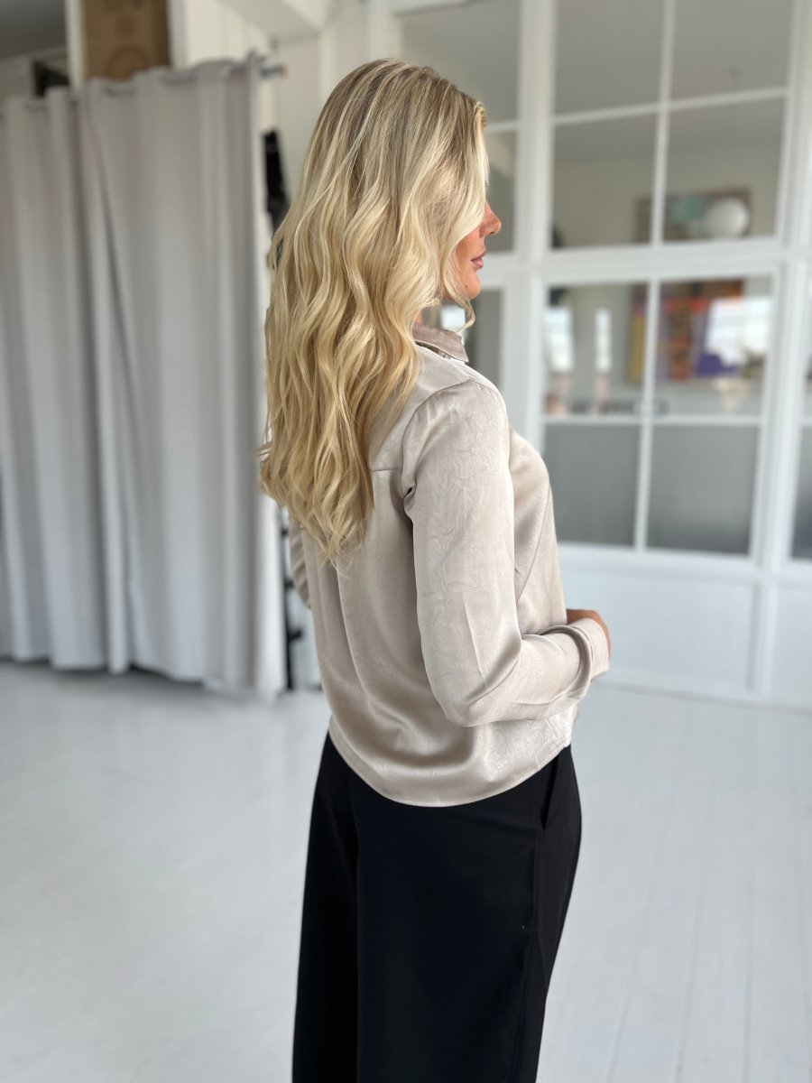 Sisters Point Velka Shirt Champagne - Aaberg DK
