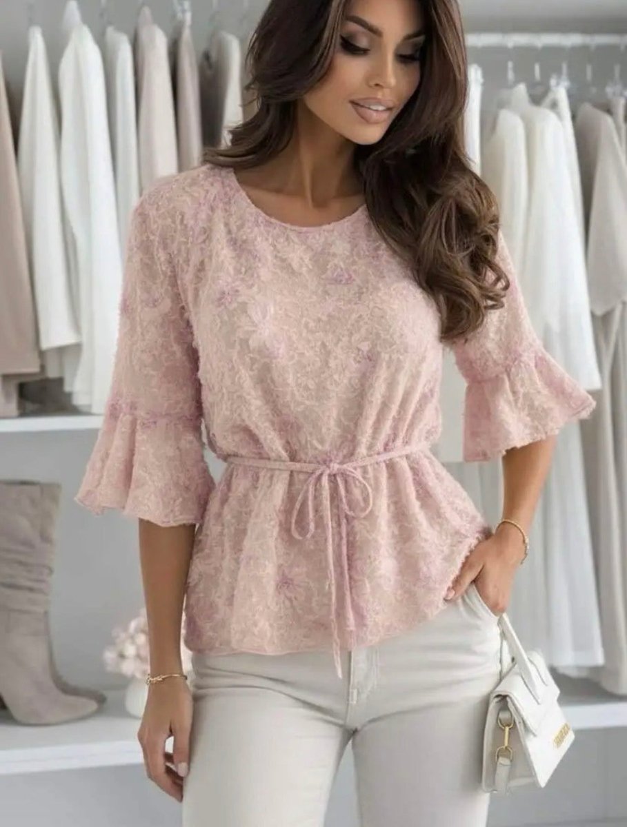 Syma blush blouse - Aaberg DK