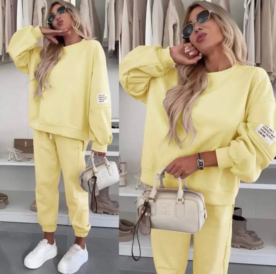 Syma Yellow tracksuit - Aaberg DK